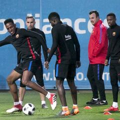Dembélé y André Gomes, fuera de la lista para el derbi