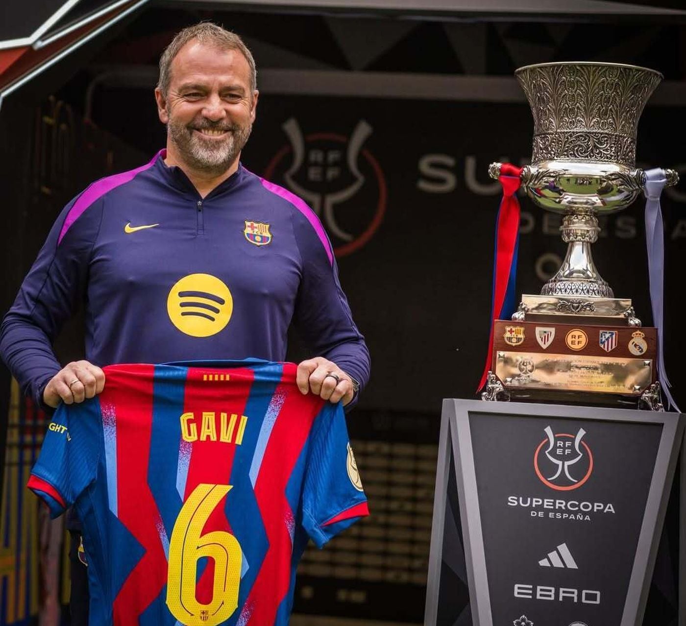 La camiseta talismán de Gavi; de Cornellà a Yeda