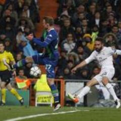 Carvajal barre a Danilo: asiste más, roba más, remata más...