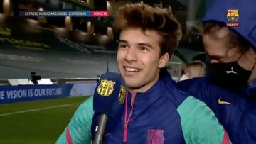 Griezmann dedica unas palabras a Riqui Puig en su entrevista