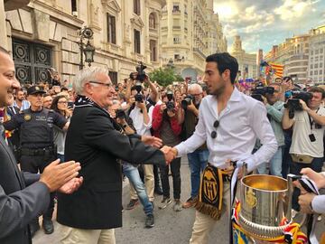 Ribó, Parejo y la Copa.