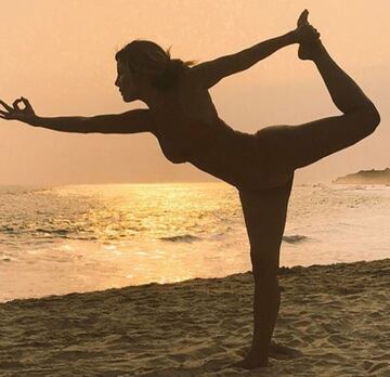 Aleida, yoga para mantenerse en forma