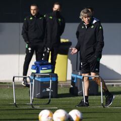 Pellegrini prepara el encuentro de Copa sin Tello ni Bellerín