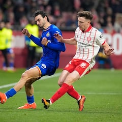 Resumen y goles del Girona vs Getafe, jornada 21 de LaLiga EA Sports 25-26