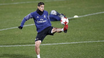 James Rodr&iacute;guez, volante colombiano.