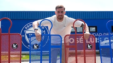 Toni Martínez, jugador del Alavés