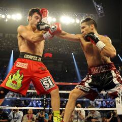 Julio César Chávez Jr. vs Maravilla Martínez II en proceso