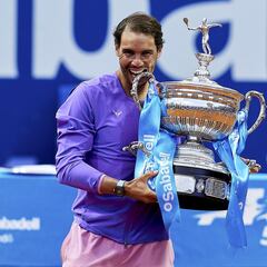 Los mejores tenistas del Torneo Conde de Godó desde 1961