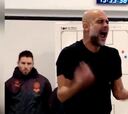El Manchester City publica esta bronca de Guardiola en el vestuario
