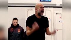 El Manchester City publica esta bronca de Guardiola en el vestuario