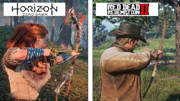 Red Dead Redemption 2 vs Horizon: Zero Dawn, ¿cuál tiene mejores gráficos?