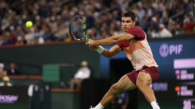 Alcaraz - Cerúndolo: horario, canal TV, dónde y cómo ver el Masters 1.000 de Indian Wells