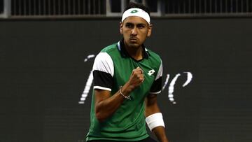 Santiago11 Marzo 2021
El tenista Cristian Garin se enfrenta al tenista Alejandro Tabilo, ambos de nacionalidad chilena, durante el ATP de Santiago realizado en San Carlos de Apoquindo.
Javier Salvo/ Photosport