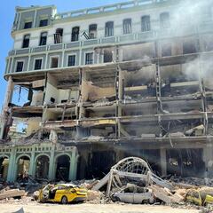 Huge explosion damages hotel, kills eight in central Havana