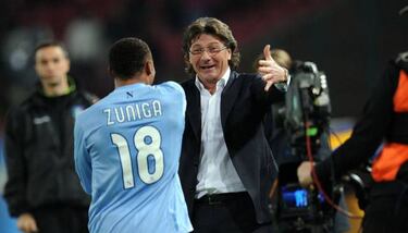 Zúñiga revela que Sarri lo trataba como un fantasma en Napoli