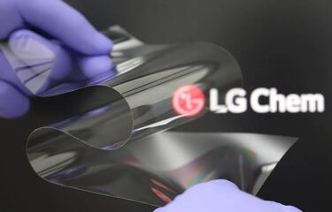 LG presenta una pantalla flexible que no se arruga