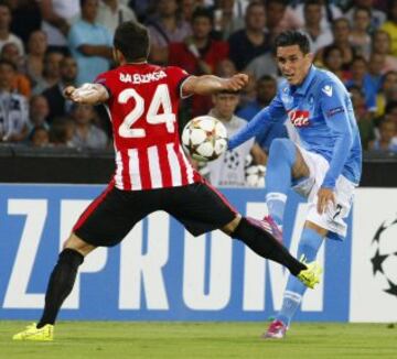 Callejón y Mikel Balenziaga.