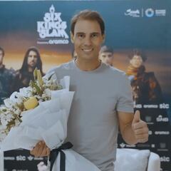 Nadal ya está en Riad para el Six Kings Slam