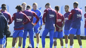 Pedri y Ara¨²jo se caen del Cl¨¢sico