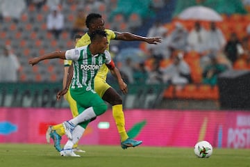 Atlético Nacional derrotó 4-1 a Bucaramanga en el Atanasio Girardot y llegó a cinco puntos en el grupo A. Jefferson Duque marcó doblete.