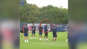 El horror de Mbappé al ver que captaron lo que le hizo Neymar