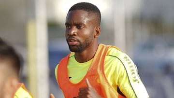 Bakambu con el Villarreal. 