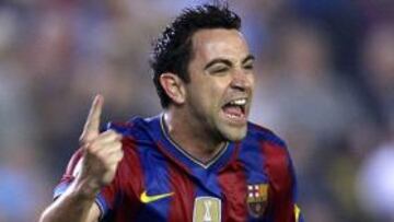 <b>DIRECTOR.</b> Xavi dirigió con maestría el juego del Barcelona en Villarreal.