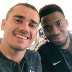 La foto que se hizo Griezmann ilusionará a la afición del Atleti...