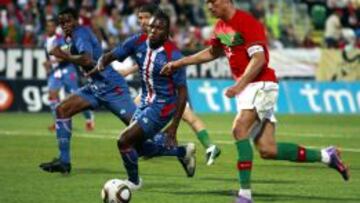 Cabo Vere, en un amistoso ante Portugal.