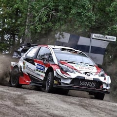 Ott Tanak comienza dominando en Finlandia