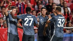 Benfica 0-2 Bayern: James asiste para el segundo gol en Lisboa