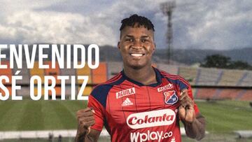 Independiente Medellín anunció el fichaje de José Ortiz para la Liga BetPlay 2023-II.