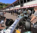 El test secreto mejoró un segundo el Mercedes