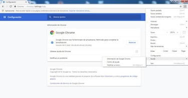 Cómo actualizar Google Chrome si todavía no lo has hecho