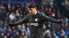 Conte impressed by Morata's return to scoring form