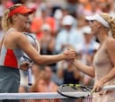 Maria Sharapova no pudo con Caroline Wozniacki