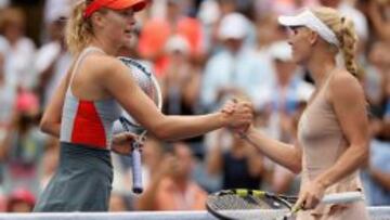 Maria Sharapova y Caroline Wozniacki