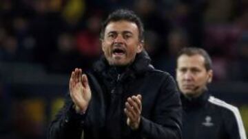 Luis Enrique, técnico del Barça.