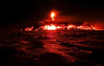 Espectacular imagen del Etna en erupción