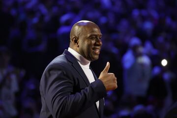 Earvin "Magic" Johnson.