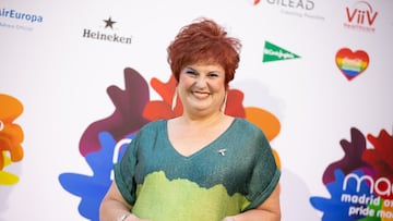MADRID, SPAIN - JUNE 28: Tete Delgado attends the photocall of the Pride Madrid Awards MADO 2021 at Palace of Marqués de Casa Riera on June 28, 2021 in Madrid, Spain. (Photo by Patricia J. Garcinuno/Getty Images)