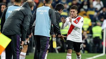 El manager de River, Enzo Francescoli, habló del colombiano Juan Fernando Quintero y sus opciones de seguir jugando en el actual campeón de Libertadores.