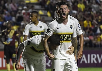 El equipo colombiano igualó 2-2 y quedó muy cerca de la eliminación de la Copa Libertadores. Deberá ganar en la última fecha y esperar una derrota de los argentinos.