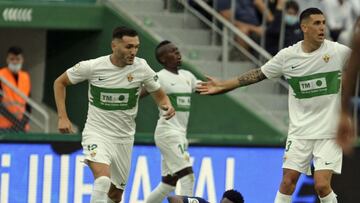 30/10/21 PARTIDO PRIMERA DIVISION FUTBOL
ELCHE REAL MADRID
LUCAS PEREZ VINICIUS