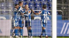 Un tercio de los goles del Deportivo llegan a balón parado