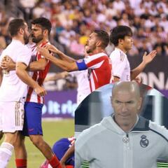 La prueba del monumental enfado de Zidane: así reaccionó a la tangana Costa-Carvajal