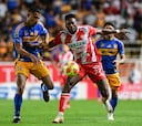Necaxa vs Tigres resumen Liga MX Clausura 2025, Jornada 10