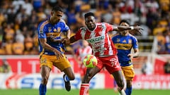 Necaxa vs Tigres resumen Liga MX Clausura 2025, Jornada 10