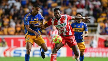 Tigres “paraliza” al Necaxa con sufrido triunfo