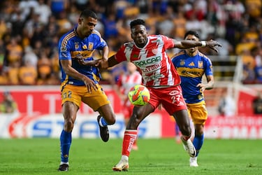 Tigres “paraliza” al Necaxa con sufrido triunfo 